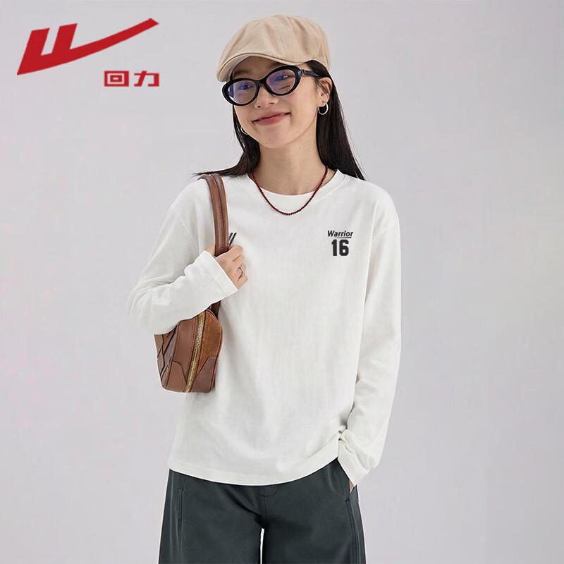 Warrior Women s Round Neck Pure Cotton Long Sleeve T-Shirt 2XL