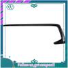 AA92-2Pcs Gloss Black Exterior Front Fog Light Lamp Cover Trim Fit For Honda Civic -