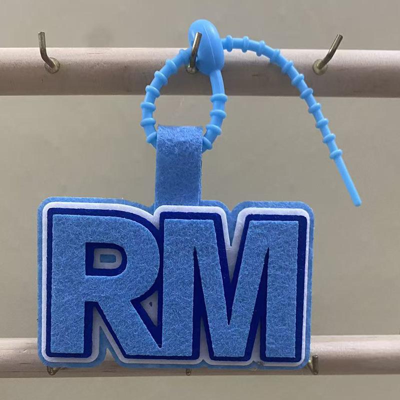 8pcs BTS Bags & Luggage Charms, Celebrity Merchandise, Clothing Decorations, Fan Support Products