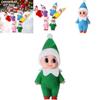 2.9in Christmas Elf Doll Ornament Lovely Kids Gift Toy Decor