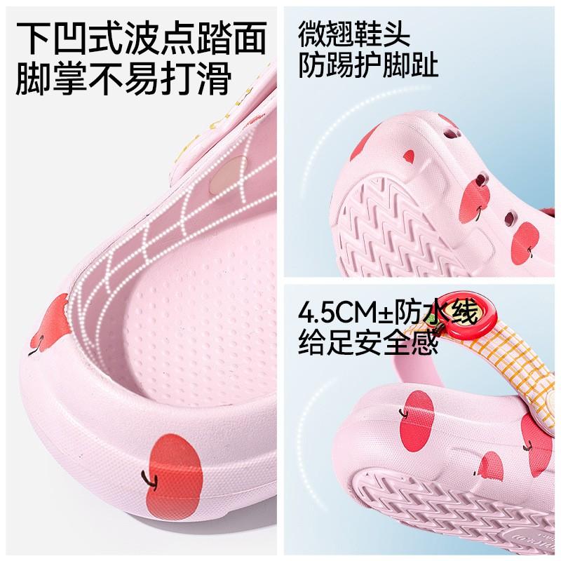 Kids Comfortable Garden Clog Sandals Non-Slip Outdoor Beach Shoes Boys Girls Age 7-16