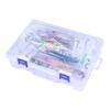 24PCS  Fishing Tackle Box Hard Soft Fishing Lure Accessories Hooks Swivels Fishing Lures Kit Combo