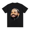 Hip Hop Rapper Drake Graphic T Men Vintage Gothic Oversized Short Sleeve  Casual Cotton T-shirts Unisex Streetwear 80085 - Me...
