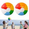 RICISUNG Beach Balls [Set of 2] Inflatable Pool Balls, Soft and Comfortable, Eco-Friendly PVC Material, Perfect for Summer Vacation, Events, Travel,