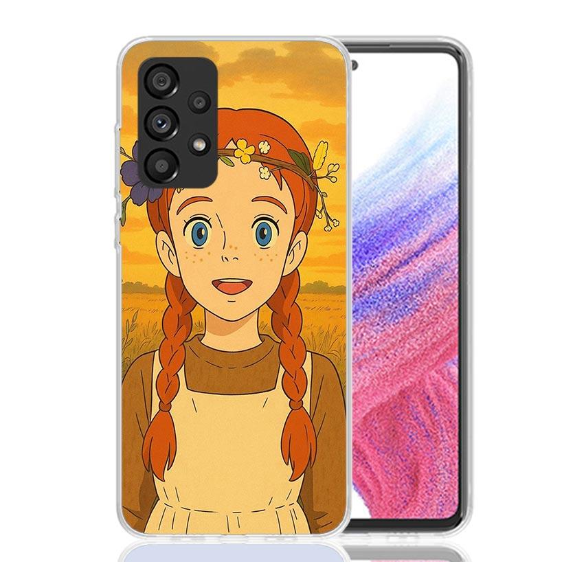 A-Anne Of Green Gables Shirley Phone Case For Samsung Galaxy A52 A32 A22 A12 A02S A50S A30S A51 A31 AA71 Note 20 Ultra 10 S10 Pl
