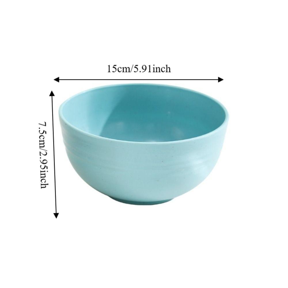 1PC 24 oz Cereal Bowls Unbreakable Plastic Bowls Colorful Salad Bowl