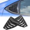 Rear Side Window Louver Cover Compatible with WRX 2022 2023, Car Side Window Shutters Air Vent Shades Cover Trim, Rear Quarter Trim Pair Accessories