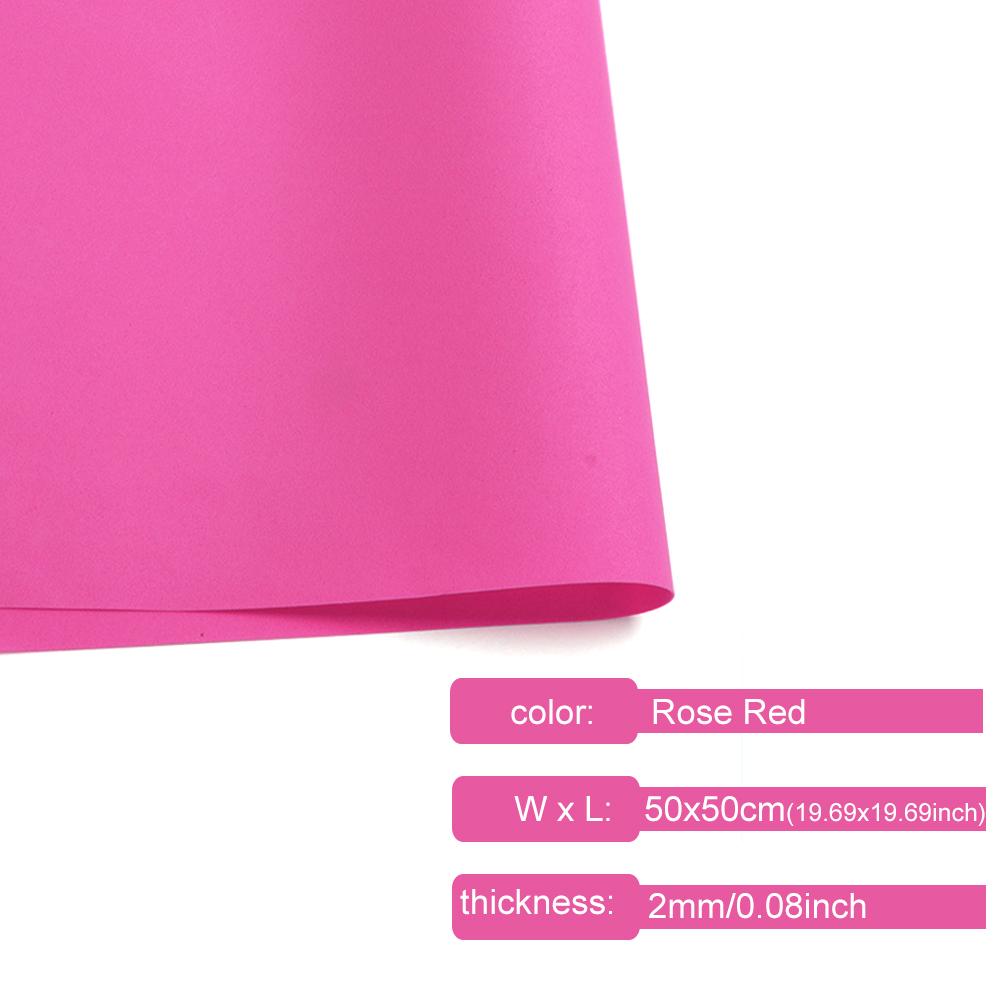 18 Colors Colorful Eva Foam Sheets Cosplay EVA Foam 2mm Thick 50cm*50cm EVA Foam Papers for Arts Crafts DIY Project