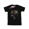 Womens/Ladies The Punisher TV Series Camo Skull Cotton Boyfriend T-Shirt