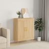 Vidaxl Cabinet, Sonoma Oak, 69.5X34X90 Cm, Wood-Based Material