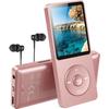 Lecteur MP3 - AGPTEK - A02 - 16Go - Écran 1.8 Pouces - Autonomie 70 Heures - Or Rose