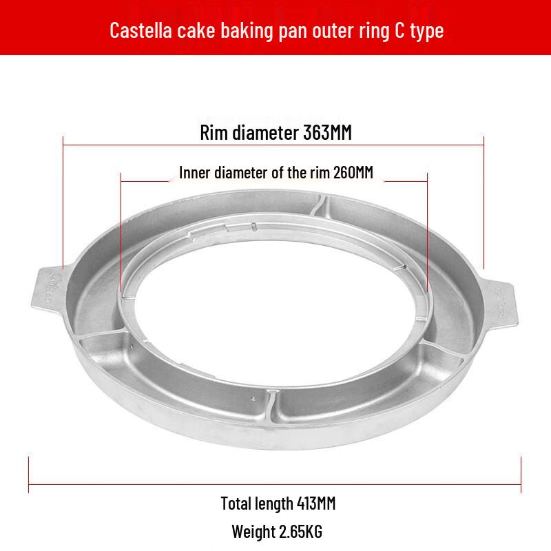 ZISIZ Non-stick Maifan Stone Chicken Cake BBQ Grill Pan