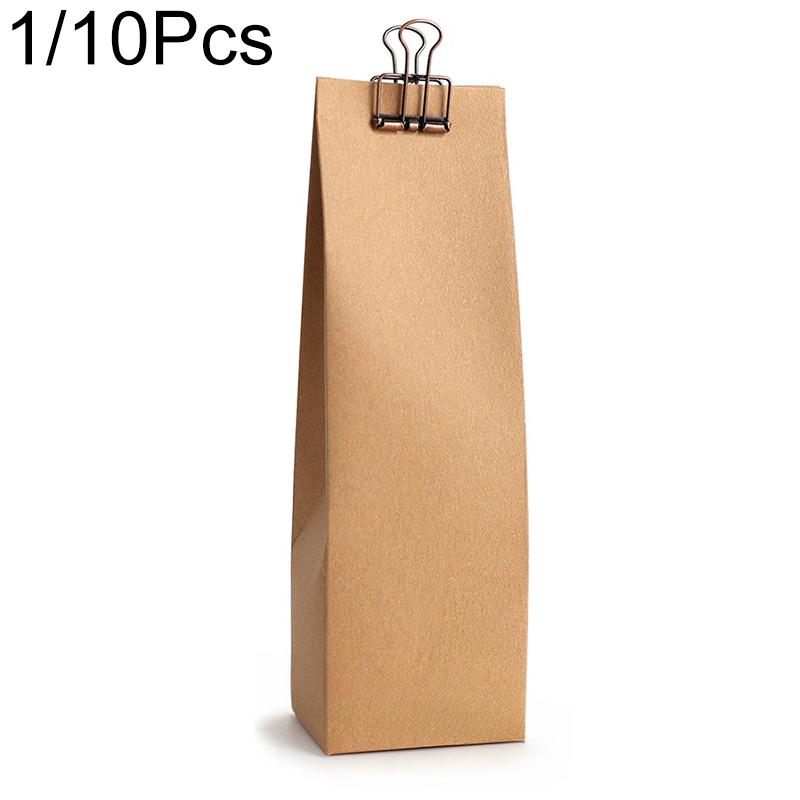 1PC/10PC Cookie Candy Bags Wedding Candy Colors Coffee Beans Storage Bag Colorful Favor Bag Festival Multiple Options Available