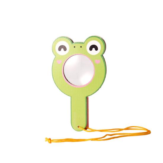 

1 комплект практичных простых в установке портативных луп в форме лягушки для наблюдения, развивающие игрушки для детей Frog