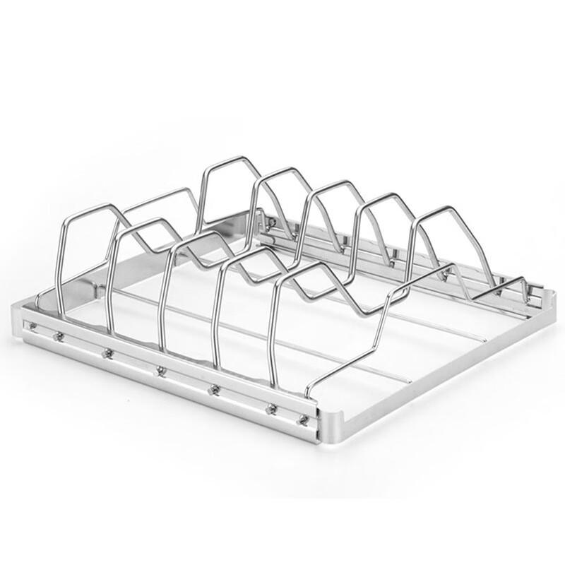 Wutuo Stainless Steel Foldable Camping BBQ Grill Rib Rack (Set of 2)