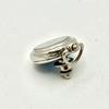 Used [Unused/New Battery] SEIKO Nagano Olympics Silver Watch Pin Badge Y136-6F50 702836