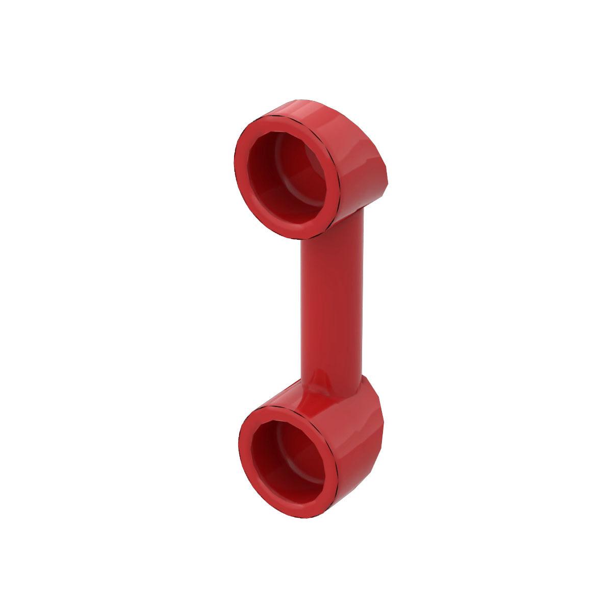 

50pcs 6190 Bar 1x3 Old Telephone Building Blocks Radio Handle 2 Studs Bricks Particle Puzzle Toys Children Birthday Kid Gift 50pcs красный