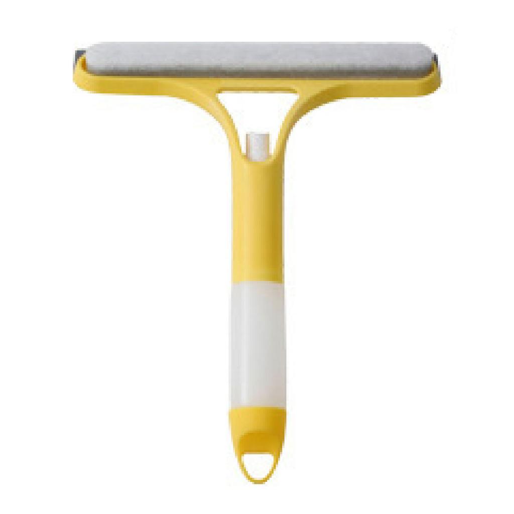 Window Wiper 3 in 1 Water Spraying Efficient Portable Glass Cleaning Squeegee for Mirror Tile