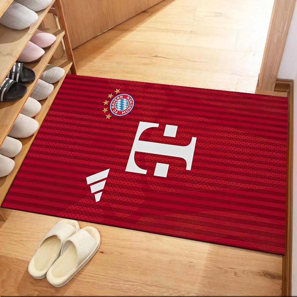 Fc Bayern München Square Rugs Are a Great Choice for Living Rooms, Bedrooms, Home Décor, and As Gifts.