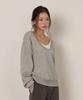 OUAT Soft Wide Neck Sweatshirt (Melange Gray)
