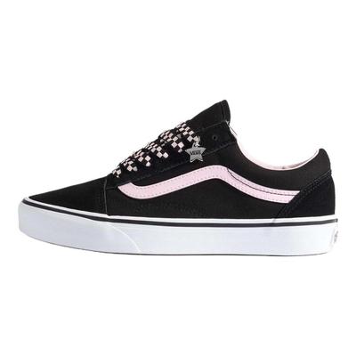 Old Skool Comfortable Versatile Skate Shoes Unisex Sneakers Black Pink VN000D6WY28