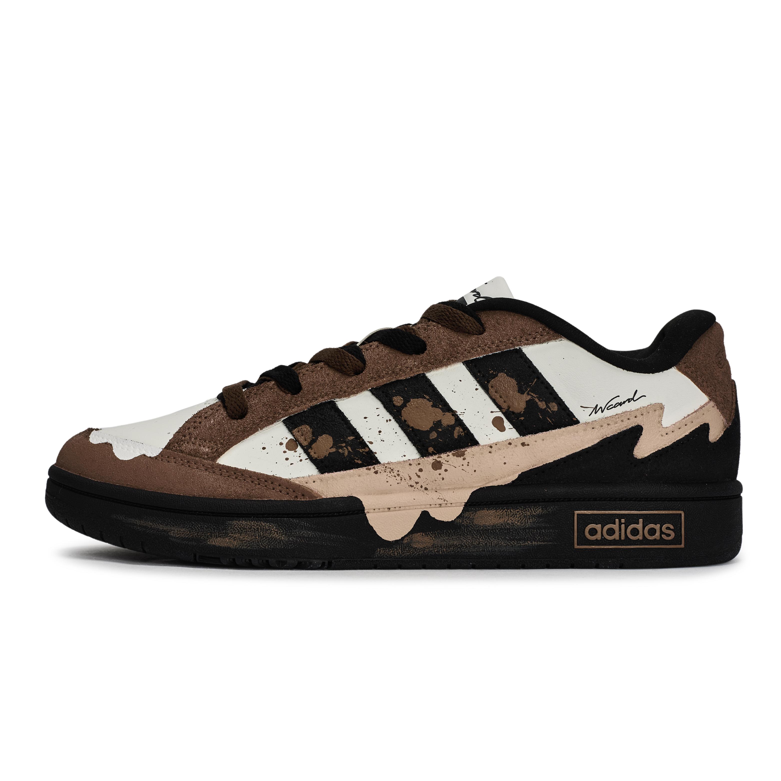 

Adidas WCARD ADV REGo Hot Dog, Mocha Melade Low top Skateboard Shoes Unisex Black Gray Brown IH0961(Team1189-) 42⅔