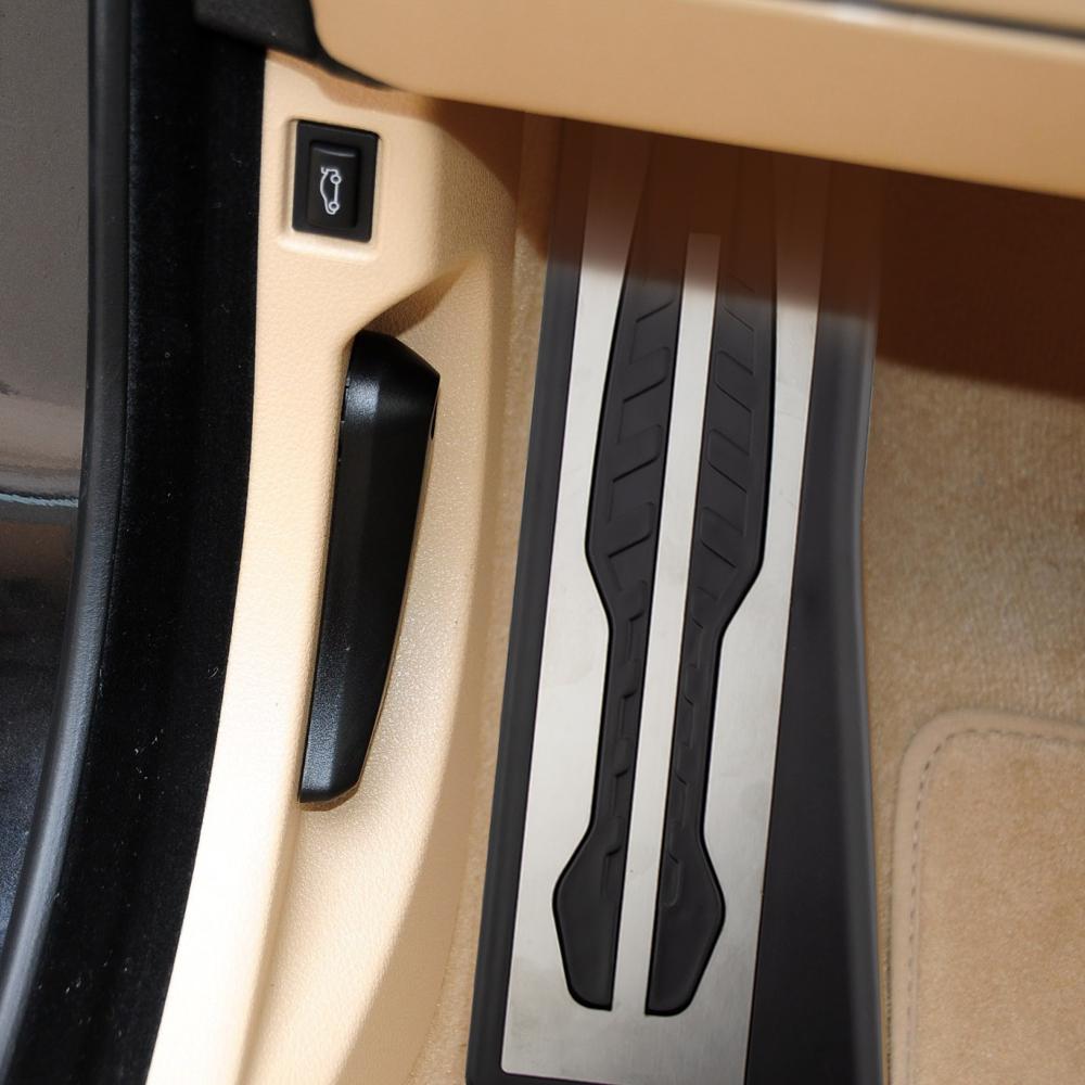 LHD Car Pedals For BMW 5 Series F10 F11 523i 528i 530i 535i 550i 2011 - 2017 Gas Footrest Brake Accelerator Pedal Cover Pads