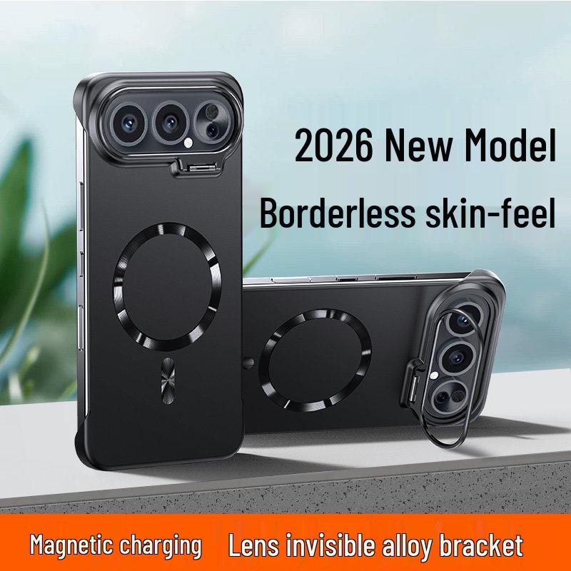 HONOR 500/500Pro Ultra-Thin Magnetic Phone Case with New Metal Paint Borderless Design