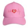 Isle of Unisex Heartbeat Baseball Cap GentleUnisex Hat New In Hat Military Tactical Cap New Hat FeUnisex Unisexs