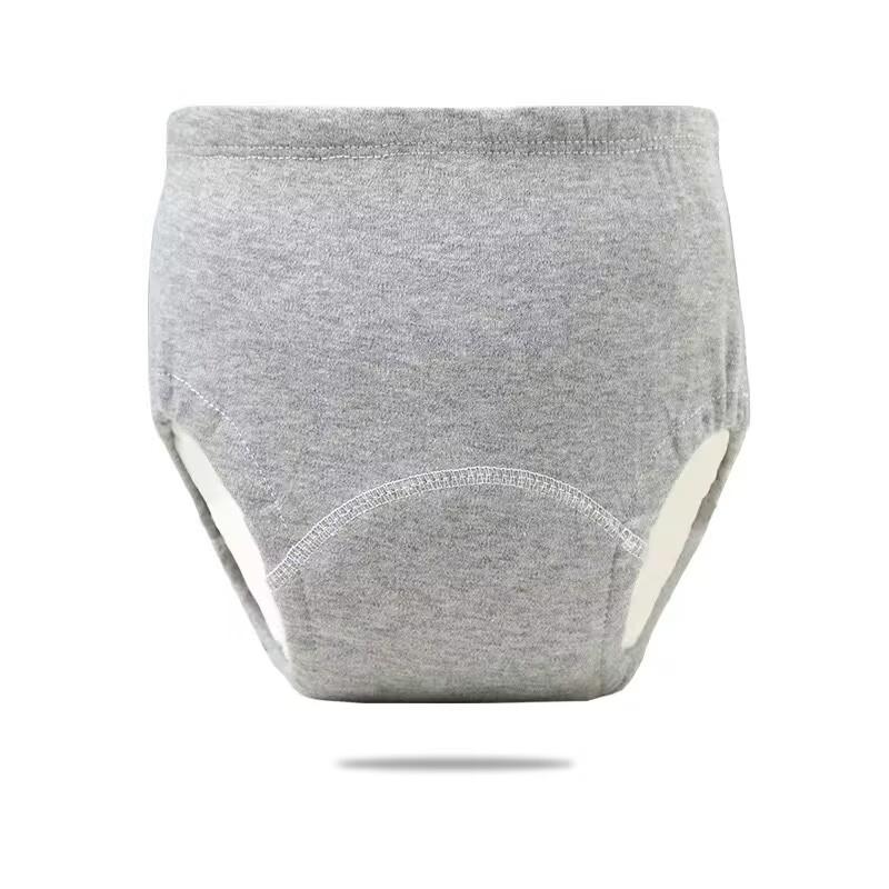 

Детские хлопковые сетчатые тренировочные штаны, детские сетчатые подгузники, детские сетчатые штаны 110 серый