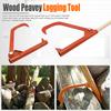 Firewood Puller Solid Wide Application Stainless Steel Heavy-duty Steel Felling Bevel Hooks Pull Firewood Wood Saving Tools