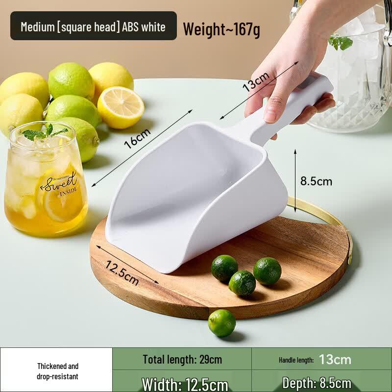 Durable Plastic Food & Ice Scoop