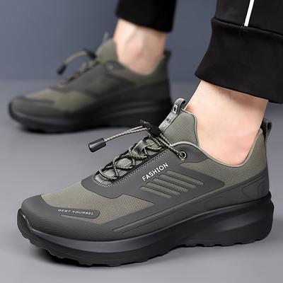 Mode Herren Freizeit Sportschuhe Atmungsaktive Leichte Sneaker Athletische Jogging Tenis Walking Schuhe Outdoor Mesh Schwarz Laufschuhe