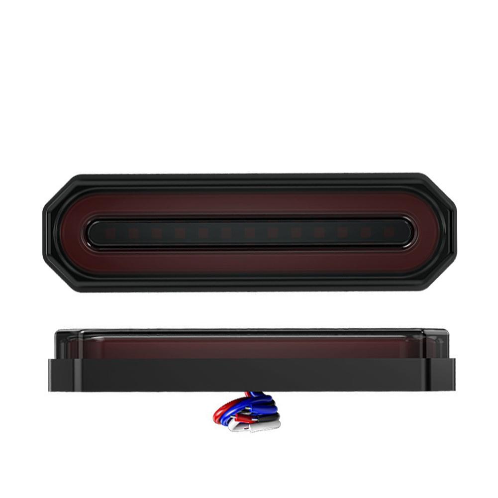 45LED 2 In 1 Truck LED Taillight Brake Stop Tail Rear Lights Sequential Turn Signal Lamp DRL For Car Moto Trailer ATV 12V 24V