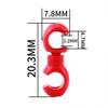 10 buc/set S cataramă biciclete frână schimbător Shift clipuri cataramă cablu linie tub rotativ MTB frână linie clip inel închidere