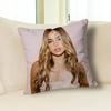 A-Addison Rae Singer Pillow Cases for Bedroom Living Room Sofa Home Decor Polyester Cushion Cover with Zipper