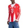 adidas FC Bayern 25/26 Home Jersey Slim Fit Round Neck Fashion Sports Long Sleeve Football Shirt Men Jersey JP3689