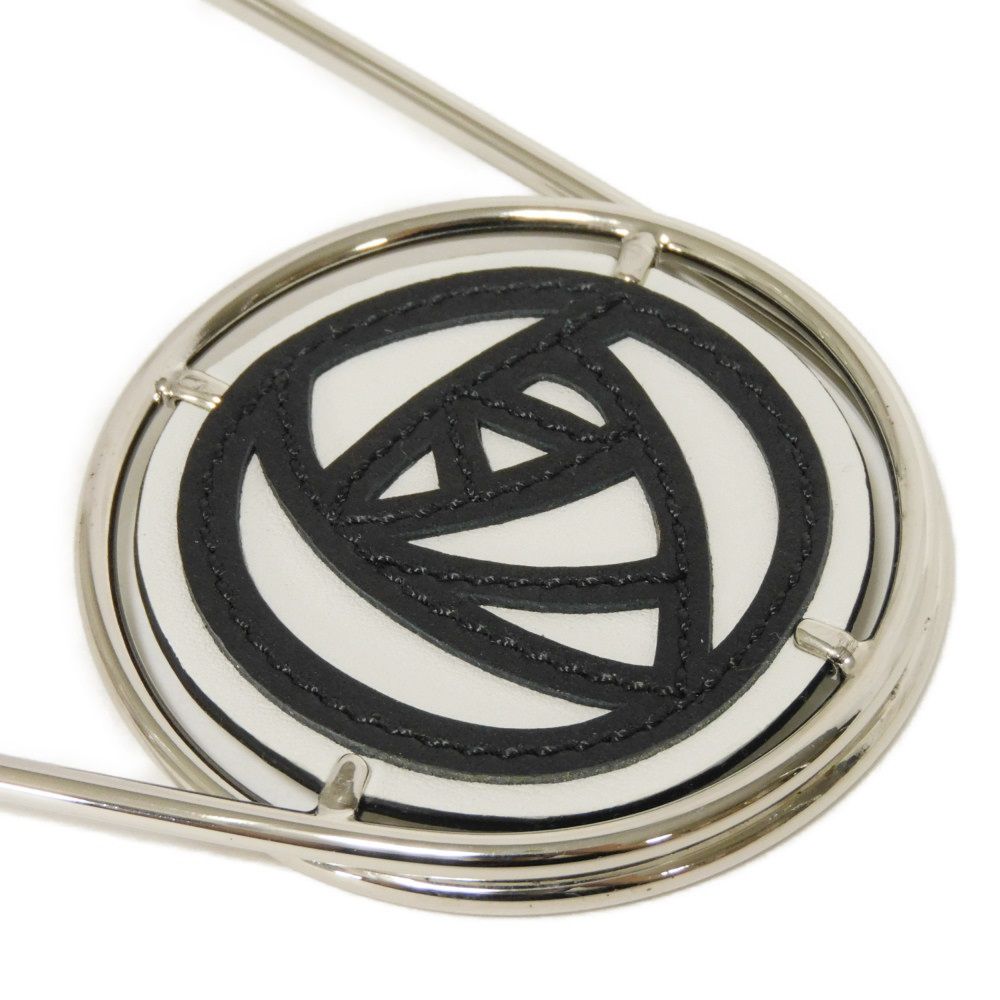 Used 12695 Rose Meccano Pin 111.19.043 7987 Rose Black Silver Unused Mackintosh White Unisex from Japan AUTHENTIC