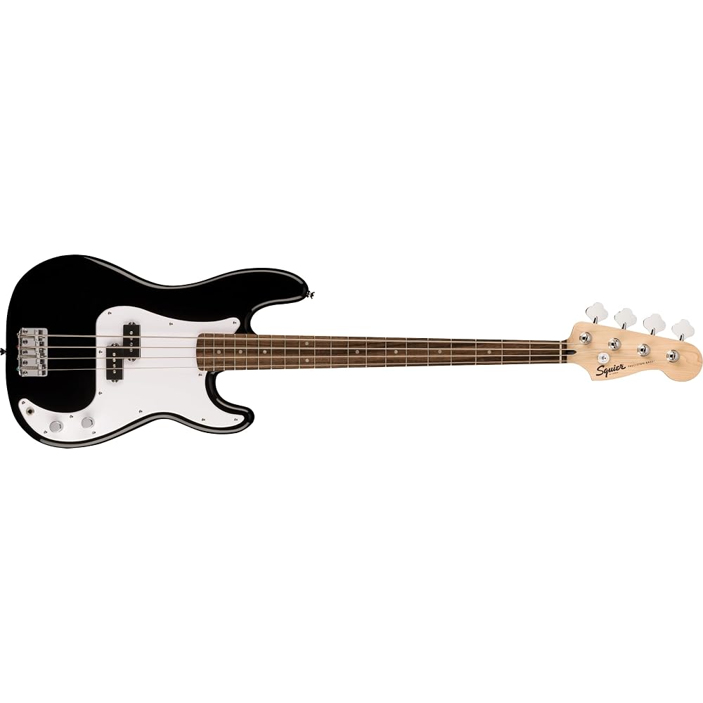 Squier by Fender Squier Electric Bass Squier Sonic™ Precision Bass®, Laurel Fingerboard, White Pi...