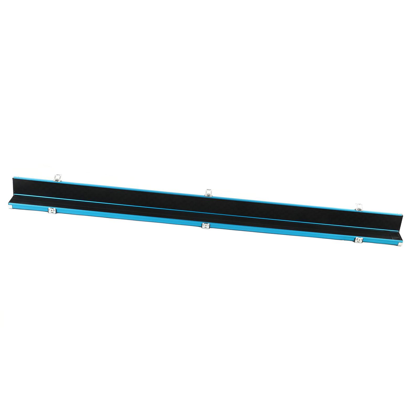 Hard Billiard Pool Cue Stick Carrying Case Aluminum Alloy Pool Cue Case with 2 Slots
