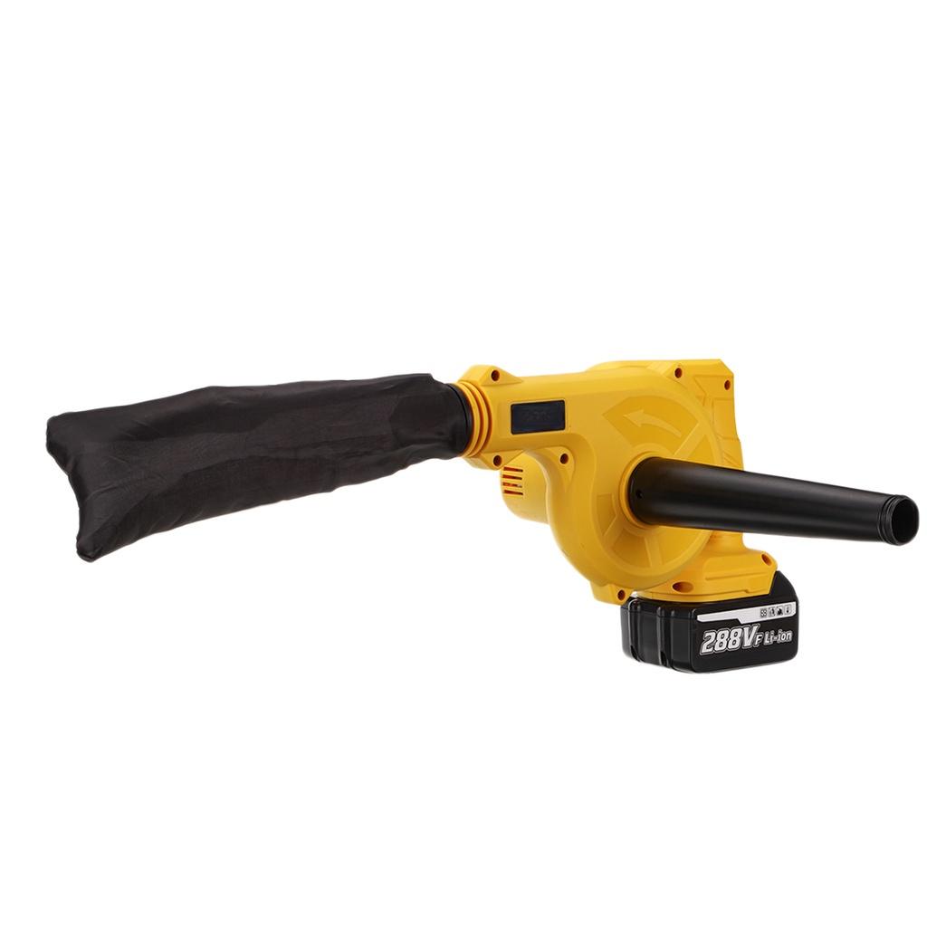 1500W 288VF Cordless Electric Air Blower Vacuum Cleaning Blower Blowing & Suction Leaf Dust Collector For Makita 18V