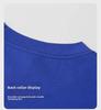 230g Combed Cotton Drop Shoulder Loose Fit Cultural T-Shirt with Embroidered Round Neck and Custom Printed Logo