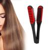 Hair Straightening Clamp Good Elasticity Hollow Design Double Sided Straight Hair Styling Comb for Home Barbershop