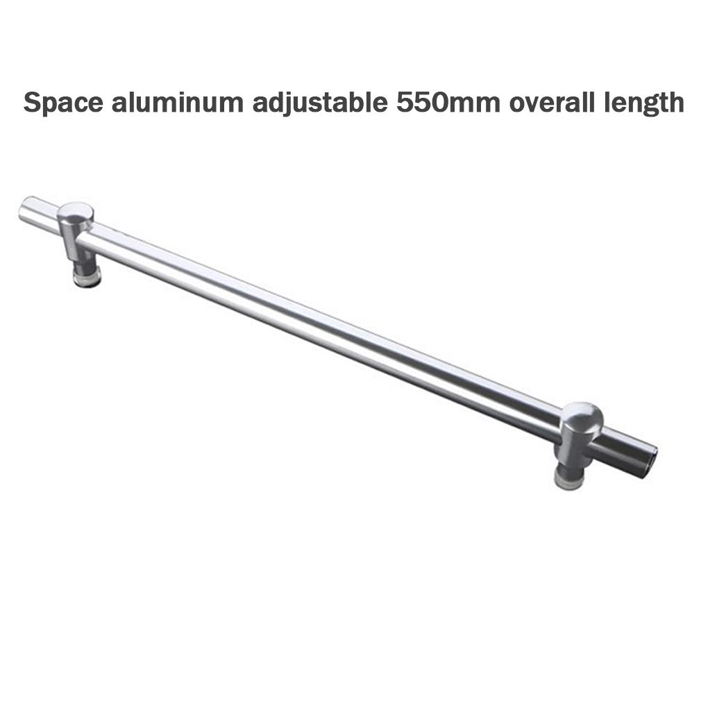 

New Shower Room Accessories Adjustable Glass Door Handle Thickened Stainless Steel Bathroom Sliding Door Handle 35cm/55cm