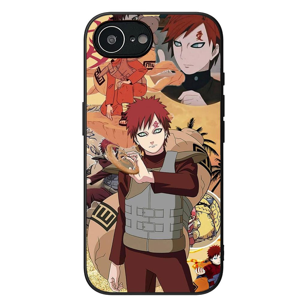 Cartoon Gaara Narutos Kakashi Hatake Cover for Apple iPhone 16 17 Air 14 15 Pro Max Plus 16+ 16E 14+ ProMax Coque Case