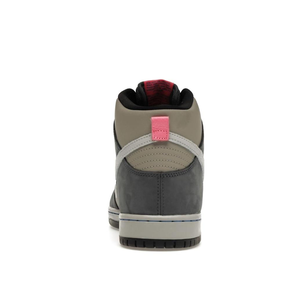 Nike Dunk High Pro SB Medium Grey Unisex Sneakers Flint-Grey Flamingo Grey-Fog DJ9800-001