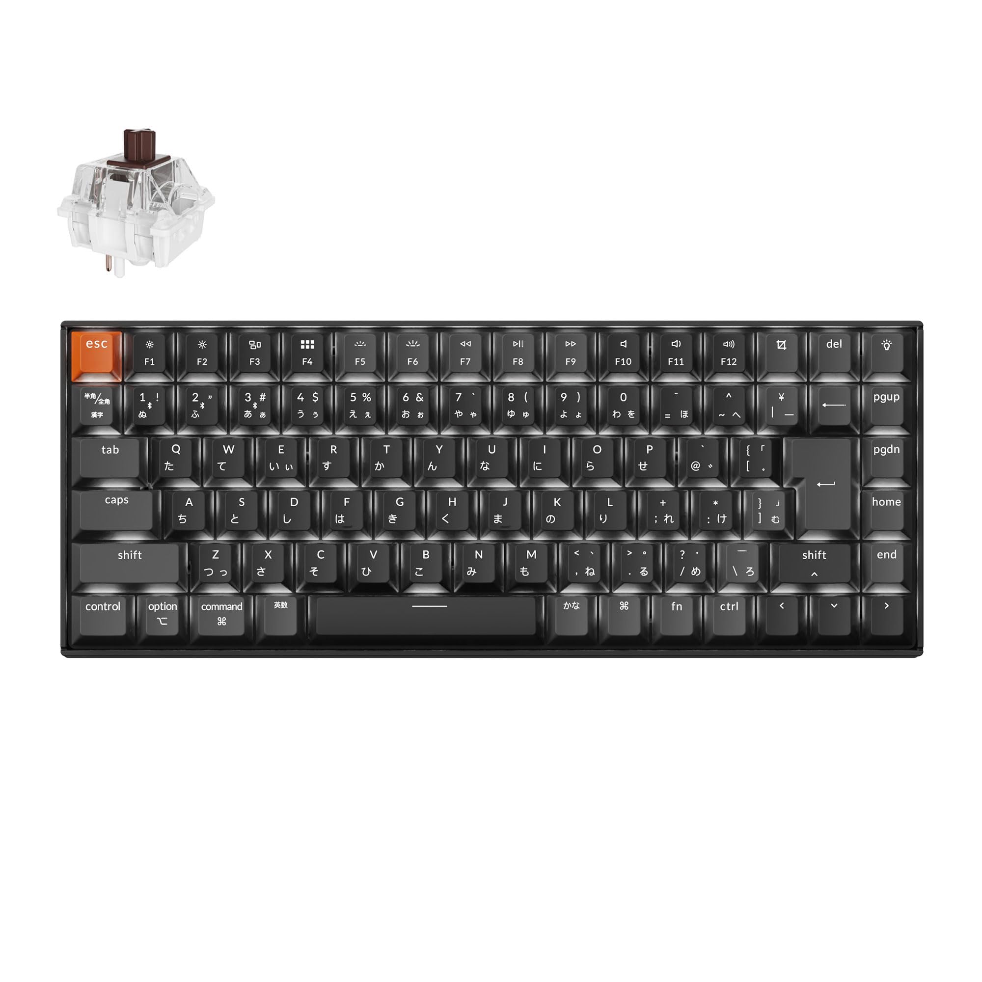 

[Domestic Genuine Product] Keychron K2 Version 3 QMK Wireless Custom Mechanical Keyboard, Bluetooth 5.2/Wired Connection, White LED Lighting, Super Sw