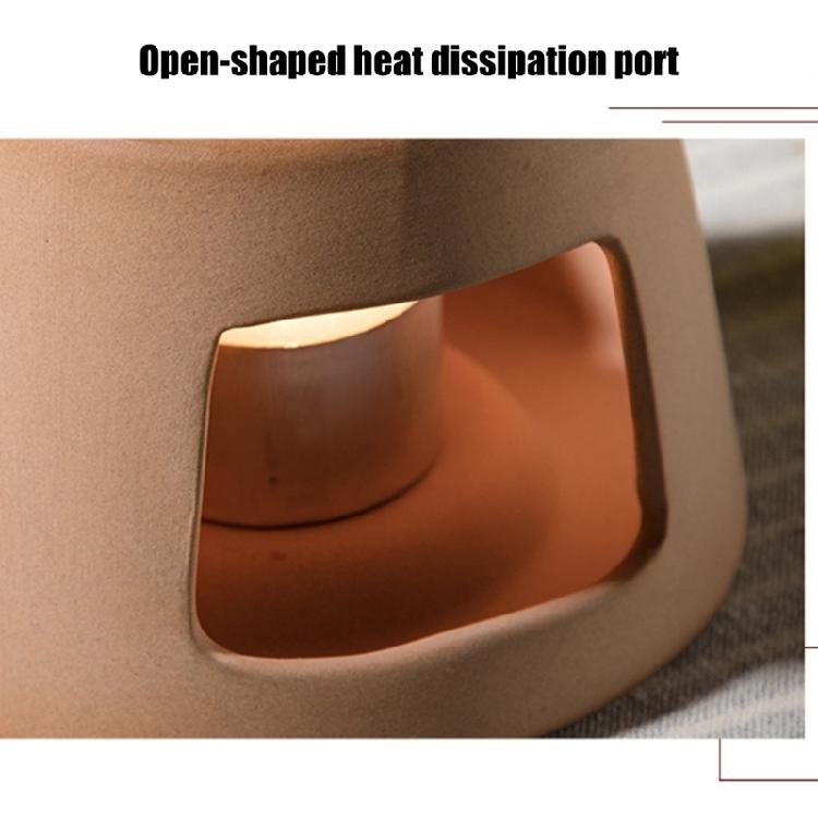 Double Purpose Ceramics Heater For Teas Warming And Essential Oil Diffusions Teapot Warmer Stove Candle Stand Base