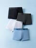Jungen Antibakterielle Baumwoll-Boxershorts mit Maulbeerseiden-Zwickel