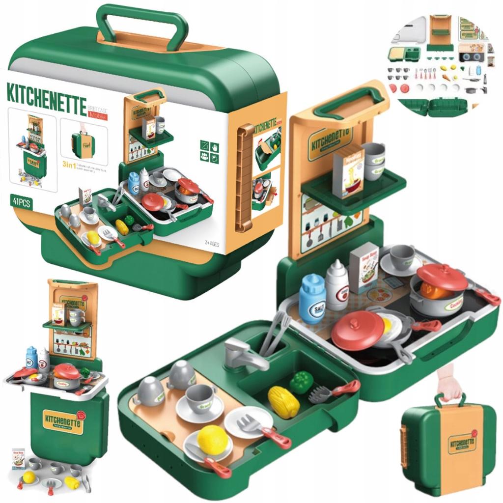 [PACZB][5] Portable Kitchen in a Suitcase for Children U838